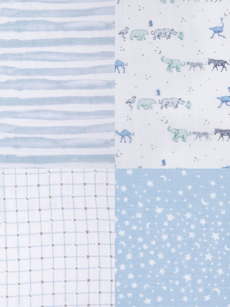 aden+anais white muslin burpy bibs 2 pack, UK version
