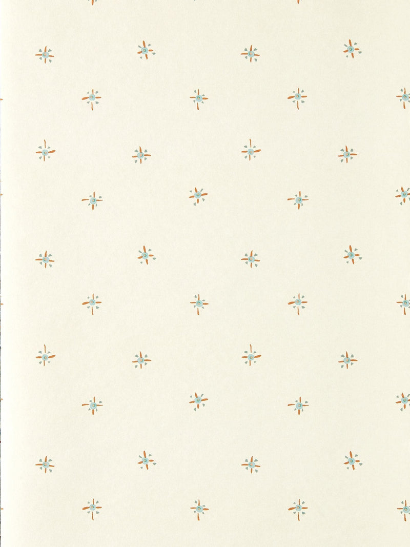 Harlequin Terracotta Zamora Tidam A4 wallpaper sample, UK version