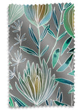Voyage Maison roman blind Mineral Grey Masina pattern, UK version