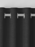 Made to measure curtains charcoal grey textured (British brand)