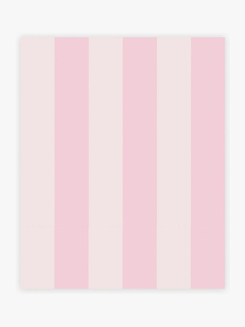 Cath Kidston wallpaper sample pink canopy stripe A4, UK version