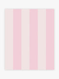 Cath Kidston wallpaper sample pink canopy stripe A4, UK version