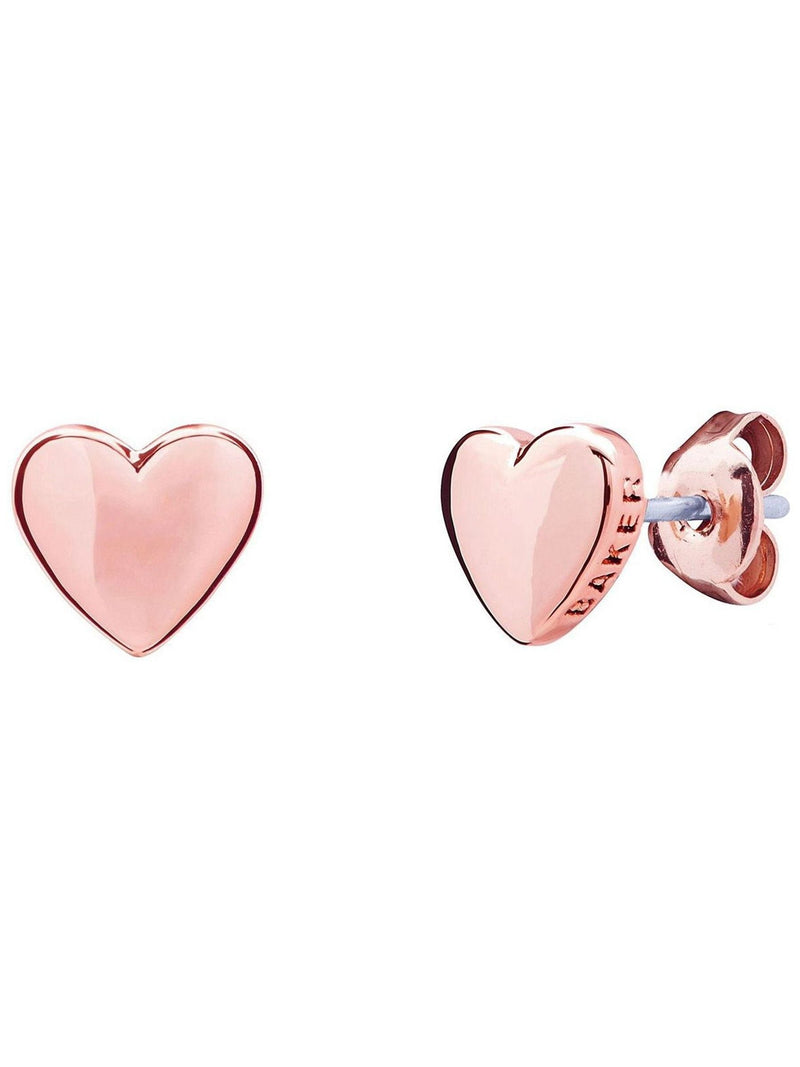 Ted Baker heart stud earrings (British brand)
