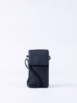 Next Lakeland Leather Bowness Navy Blue Cross-Body Phone Pouch Bag- Buy online at McGrocer