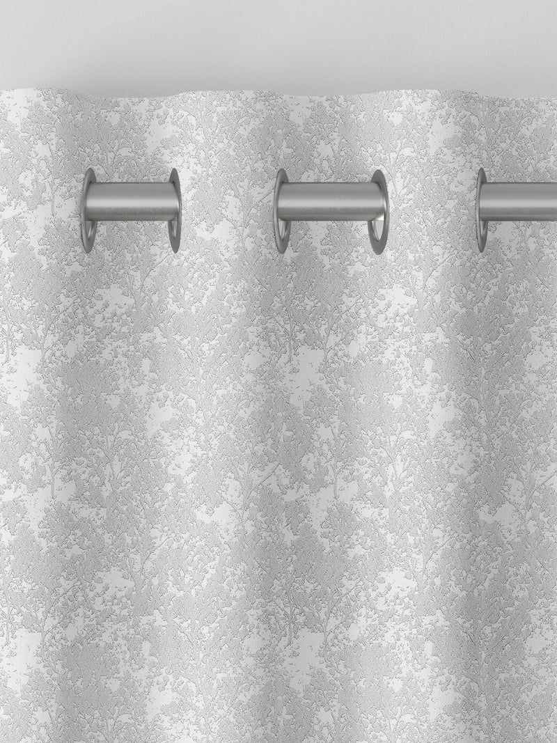 Evin Platinum Silver made to measure curtains, UK version