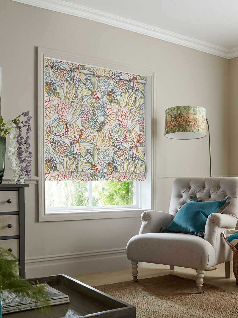 Voyage Maison Althorp Cinnamon Red roman blind - British product