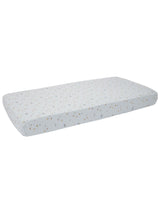 Little Dutch Blue Sailors Bay 100% Cotton Fitted Bassinet Sheet
