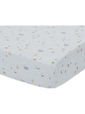 Little Dutch Blue Sailors Bay bassinet sheet, UK version