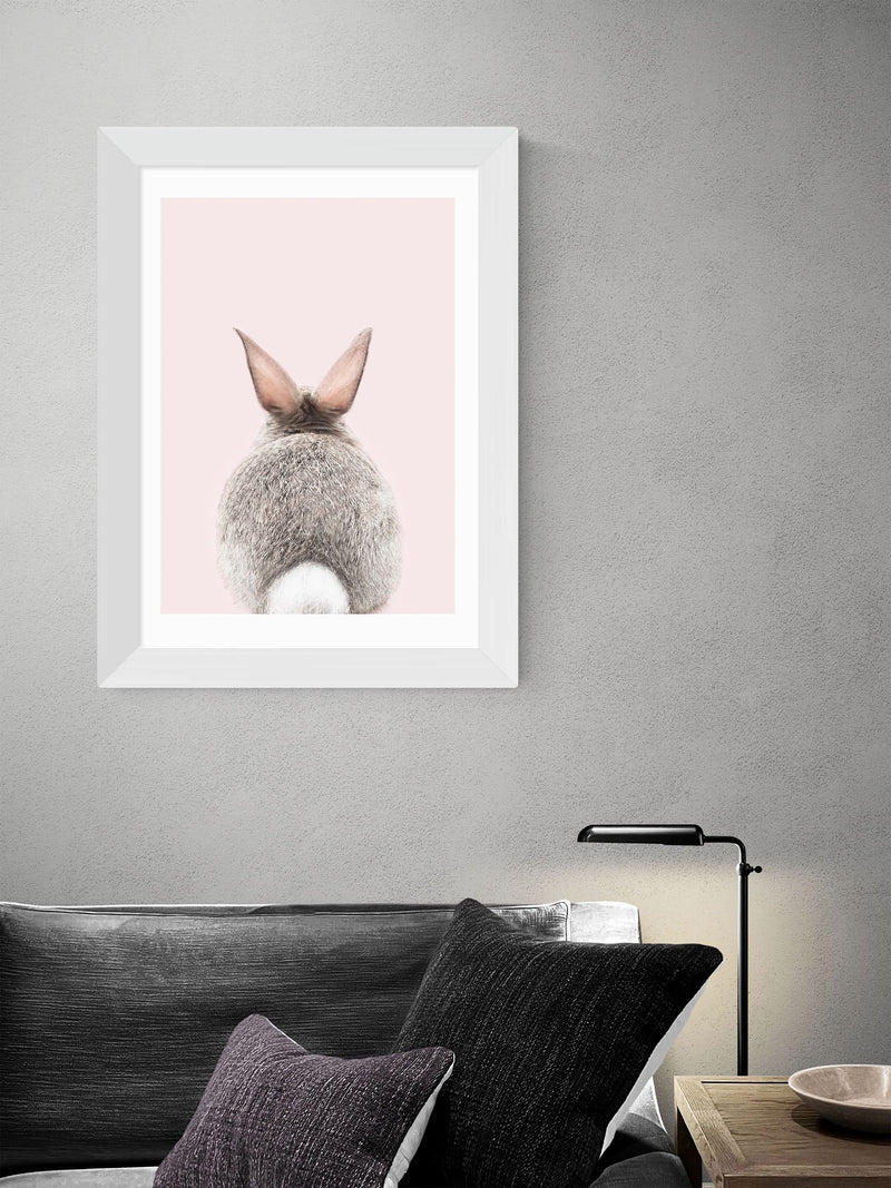 East End Prints Baby Bunny Tail art print - British product