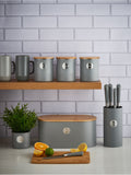 Typhoon Grey storage canisters 1-litre (British brand)