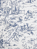 Laura Ashley Dark Seaspray Toile de Jouy wallpaper 10m roll - British product
