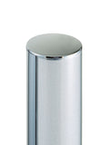 glow Chrome Shimmer cylinder floor lamp from British brand
