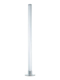 glow Chrome Shimmer cylinder floor lamp from British brand