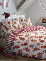 Fusion Multi Gingerbread Easycare Christmas Duvet Cover Set