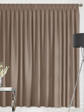 Montero velvet curtains made to measure putty colour (British brand)