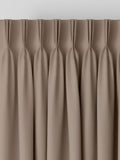 Montero velvet curtains made to measure putty colour (British brand)