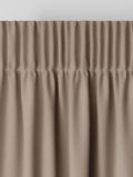 Montero velvet curtains made to measure putty colour (British brand)