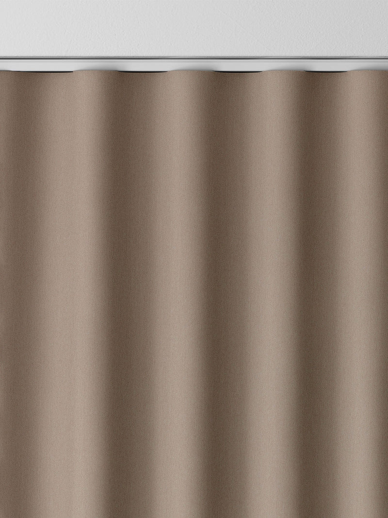 Montero velvet curtains made to measure putty colour (British brand)