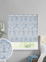 Next Laura Ashley Blue Martigues Roman Blinds- Buy online at McGrocer