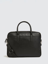Next MOSS Black Saffiano Attache Bag- Buy online at McGrocer