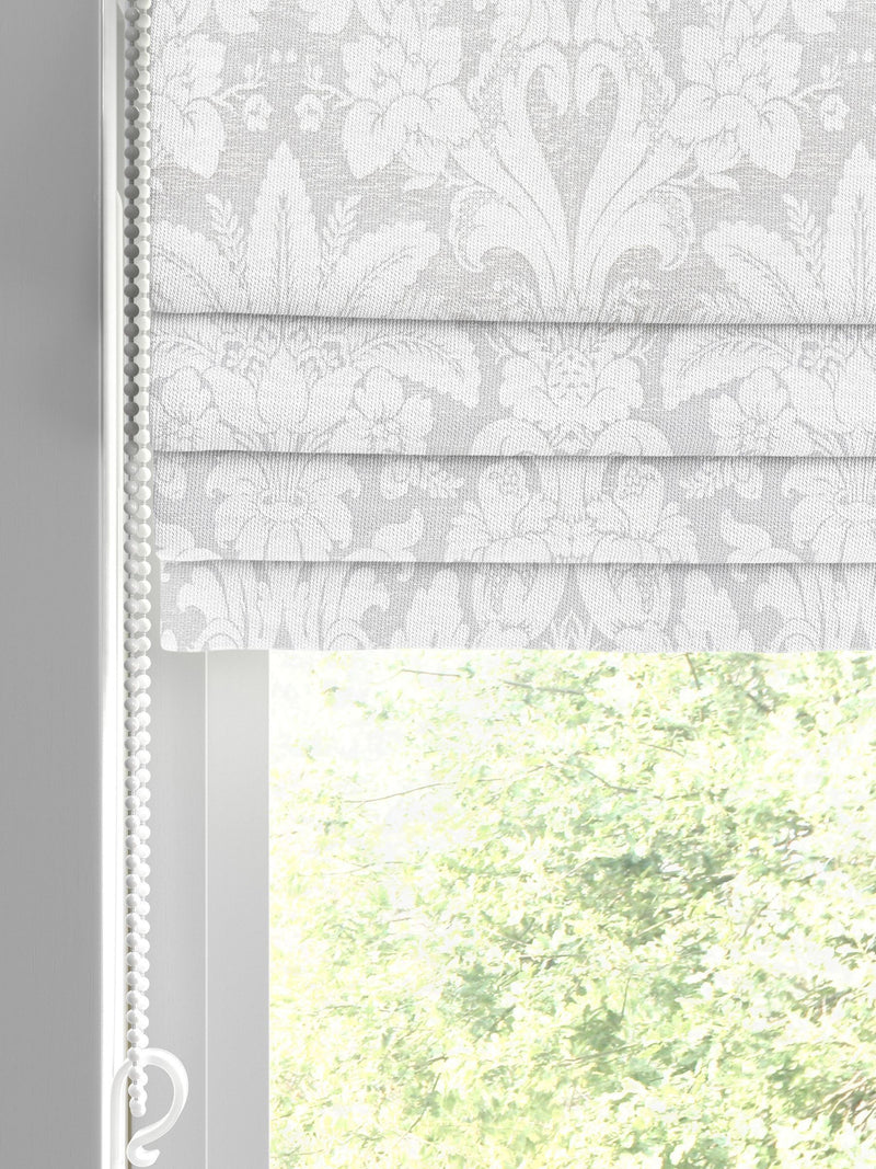 Laura Ashley Silver Martigues roman blind made to measure, UK version