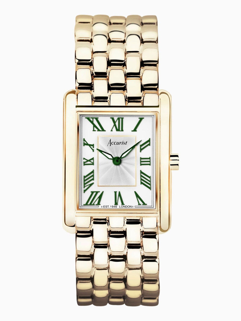 Accurist Gold Stainless Steel Watch Gold Plated - British product