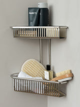 Next Robert Welch Burford Corner Shower Double Basket- Buy online at McGrocer