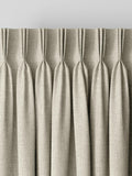 Harvi oyster natural made to measure curtains, imported from the UK