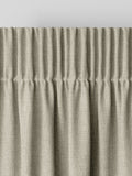 Harvi oyster natural made to measure curtains, imported from the UK