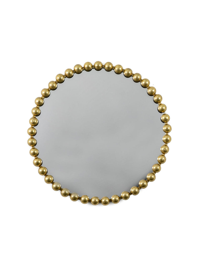 Gallery Home Gold Watervale Round Mirror 80cm, UK version