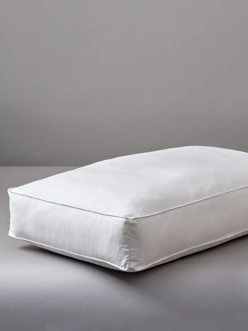 Slumberdown Box Edge Firm Side Sleeper White Pillow (British brand)