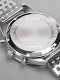 Accurist Silver Dive Stainless Steel Bracelet Chronograph Watch - British product