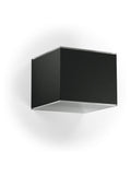 SolarCentre Avon grey solar wall light, imported from the UK