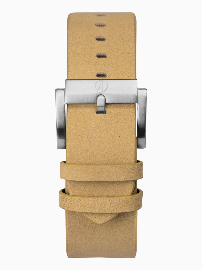Accurist brown origin leather strap chronograph watch - British product