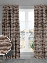 Next Motte Truffle Brown Made To Measure Curtains- Buy online at McGrocer
