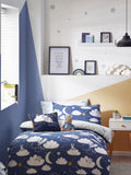 Peter Rabbit Blue Sleepy Head duvet cover set, imported from the UK