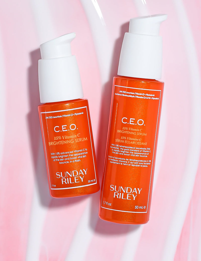 Sunday Riley 15% Vitamin C Brightening Serum 30ml (British brand)