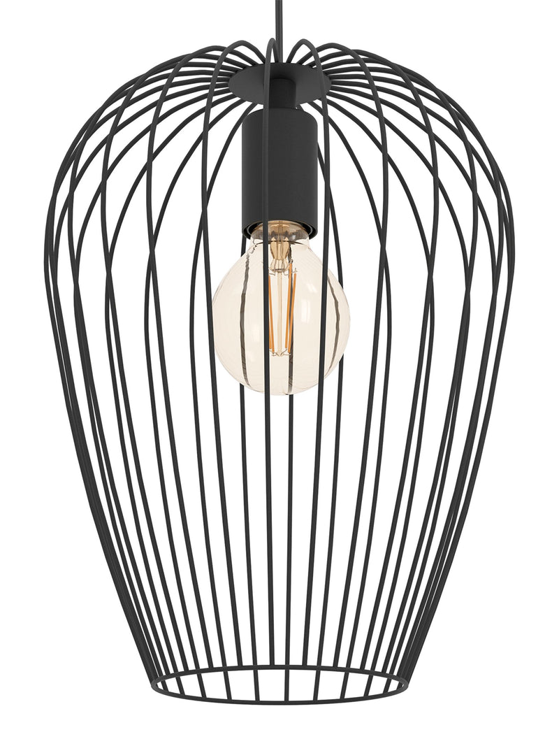 Eglo Newtown large caged pendant light, imported from the UK
