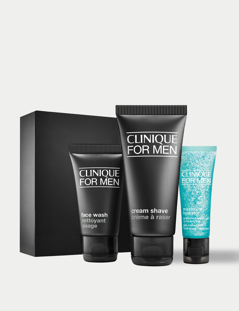 Clinique For Men Starter Kit Daily Intense Hydration travel sizes - British product