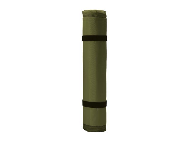 Green self-inflating camping mat with 5cm padding - British product