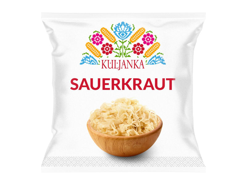 Sauerkraut 800g, drained weight 600g - British product