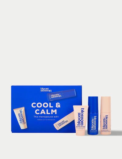 M&S BLOOM AND BLOSSOM Cool & Calm Menopause Relief Gift Set- Buy online at McGrocer