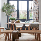 John Lewis Easdale Lloyd loom dining chair with oak legs, UK version