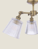 Laura Ashley Callaghan ceiling light antique brass, UK version