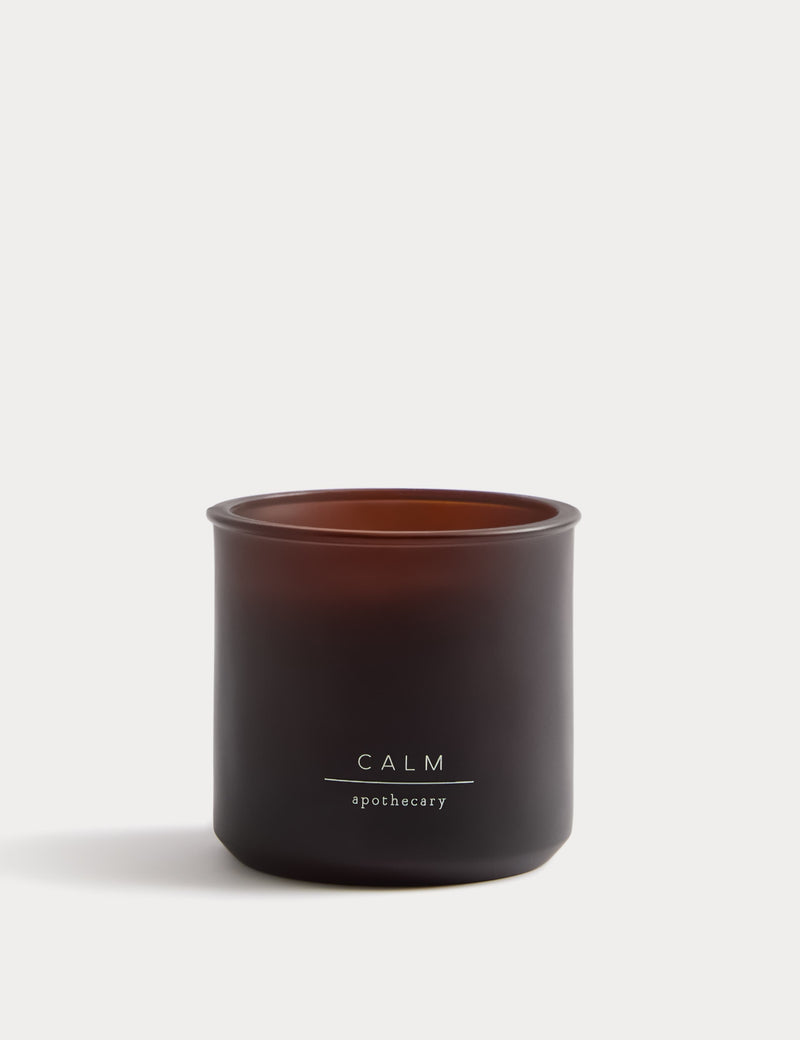 Calm refillable scented candle, imported from the UK