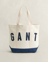 M&S GANT Canvas Logo Tote Bag- Buy online at McGrocer