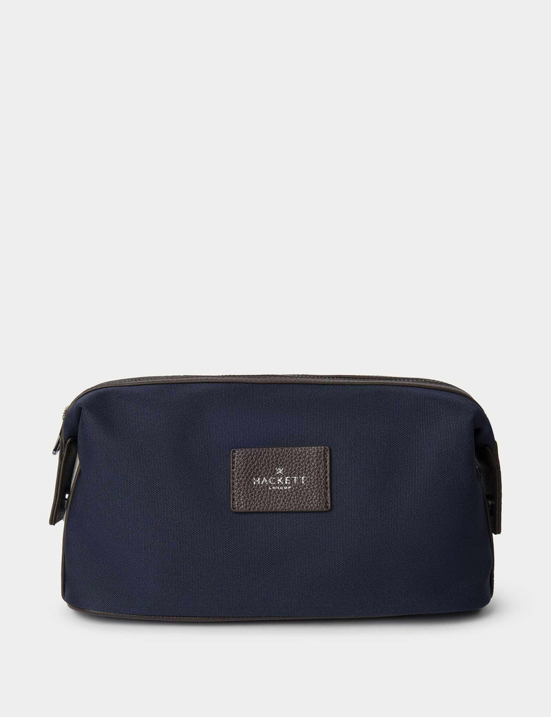 Canvas Logo Washbag