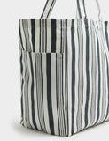 M&S Canvas Striped Shopper Bag, UK version