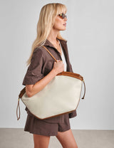 M&S Katie Loxton Canvas Top Handle Tote Bag- Buy online at McGrocer
