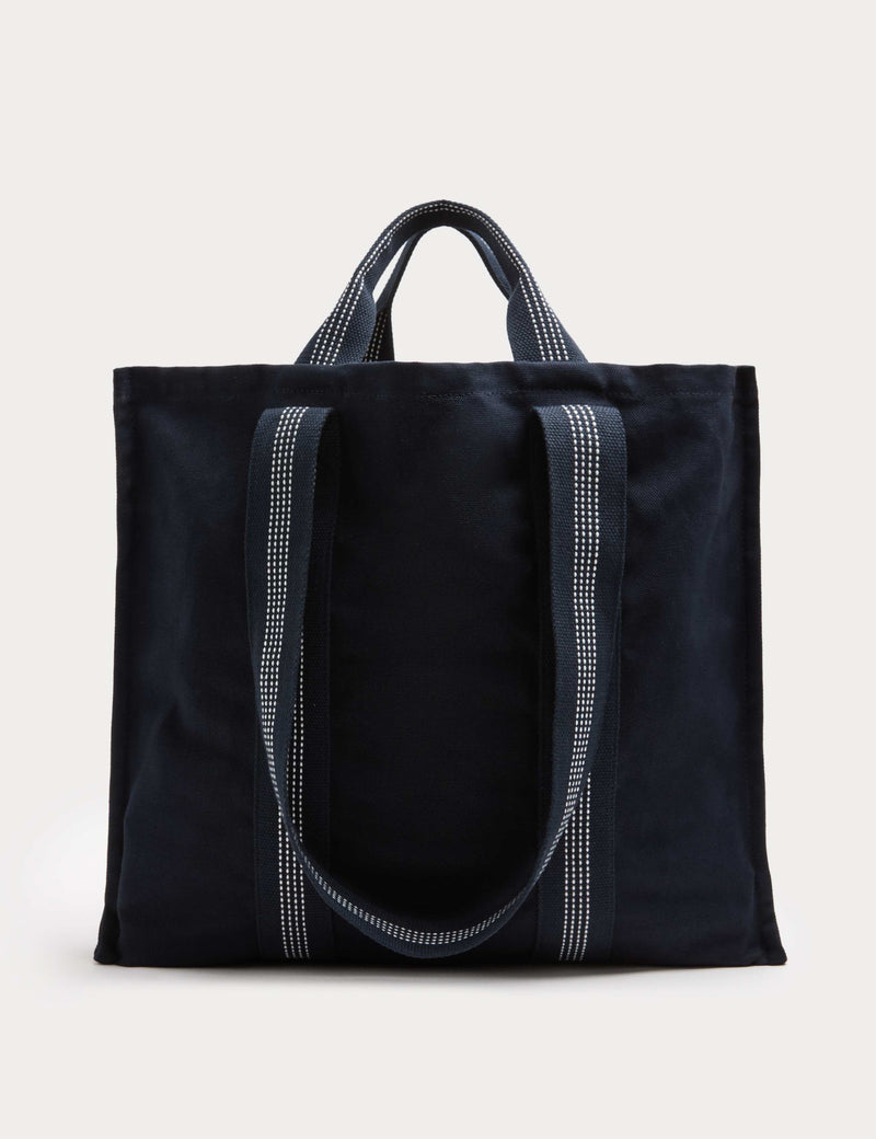 M&S canvas tote bag with internal zip pocket (British brand)